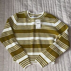 NWT Striped Sweater